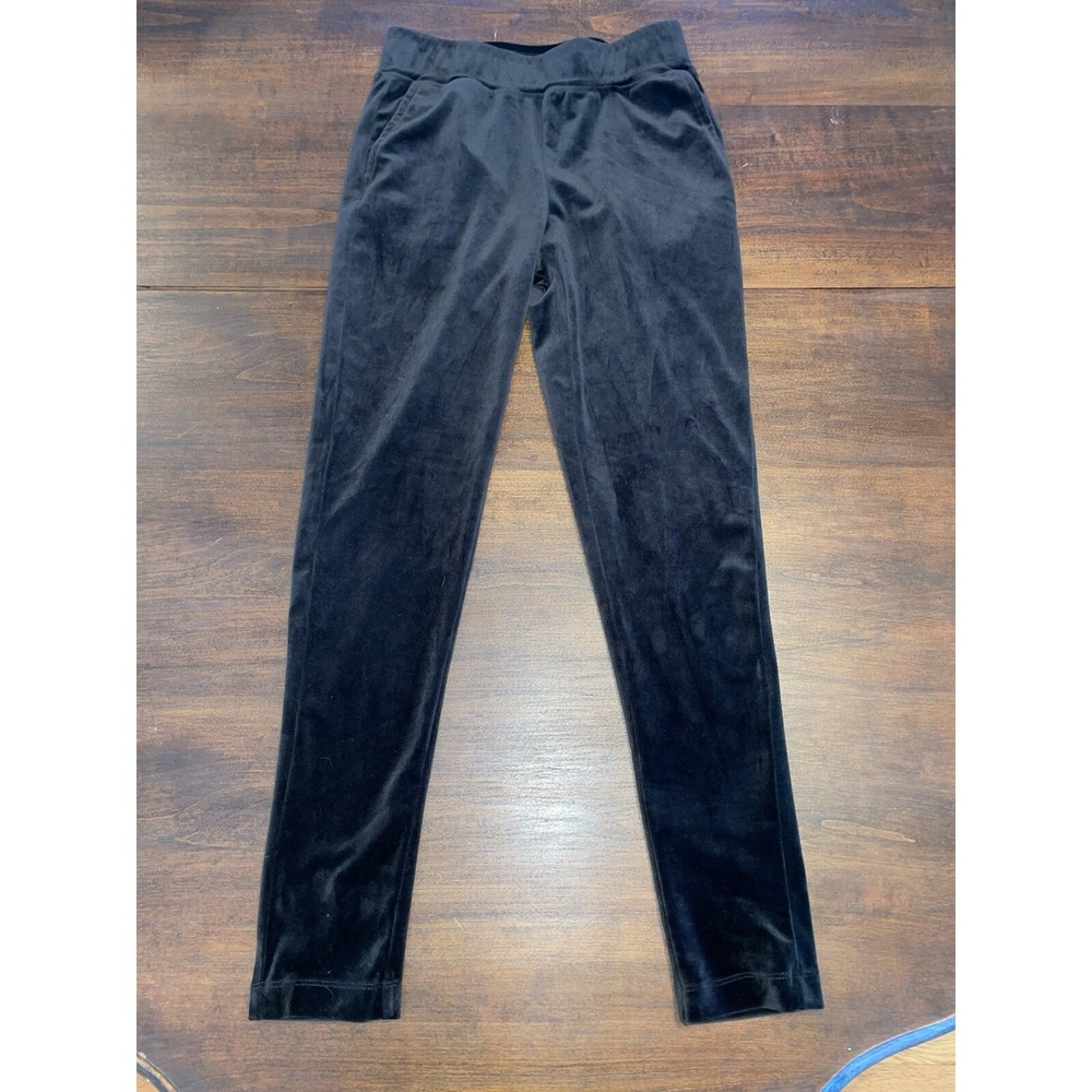 Cable And Gauge Black Velour Pants - XS